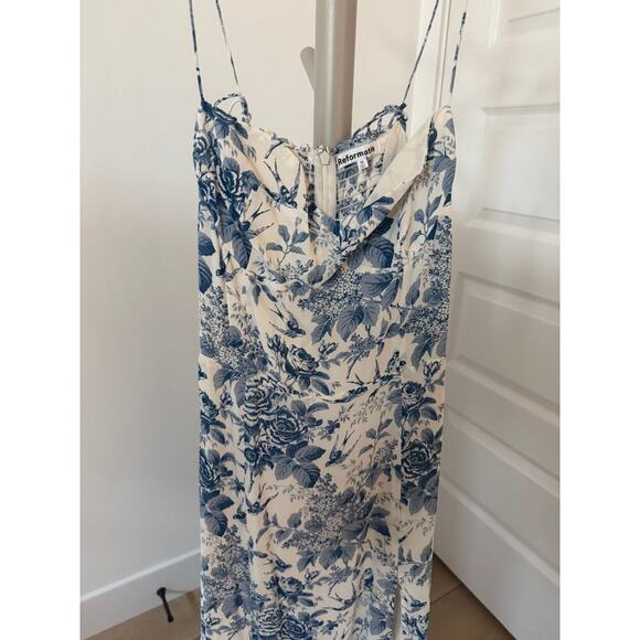 Reformation Juliette Dress in Pompadour Size 10 - Picture 4 of 15